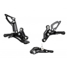 Bonamici Racing Aluminium Rearsets for the Yamaha FZ-07 / MT-07 2014-2020
